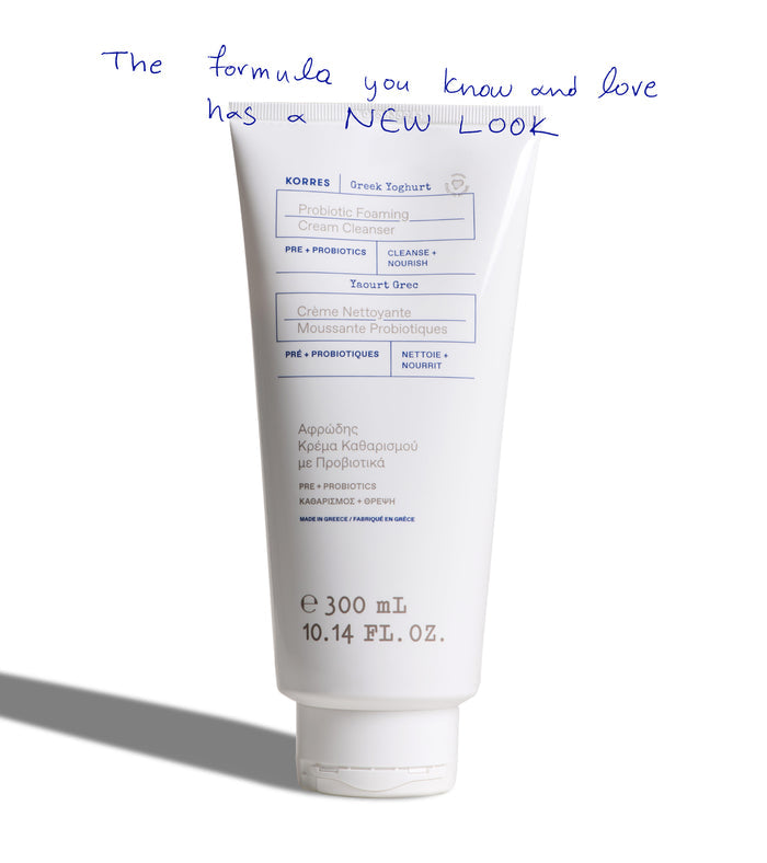 Jumbo Greek Yoghurt Probiotic Foaming Cream Cleanser 300ML Skincare Korres