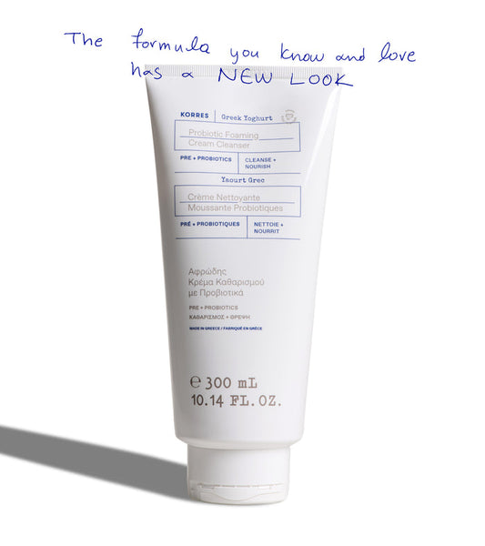 Jumbo Greek Yoghurt Probiotic Foaming Cream Cleanser 300ML Skincare Korres