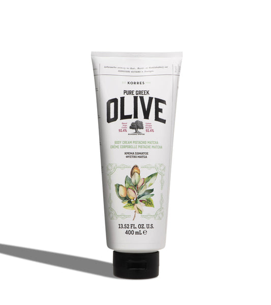 Jumbo Pure Greek Olive Body Cream Pistachio Matcha 400ML Pure Greek Olive Korres