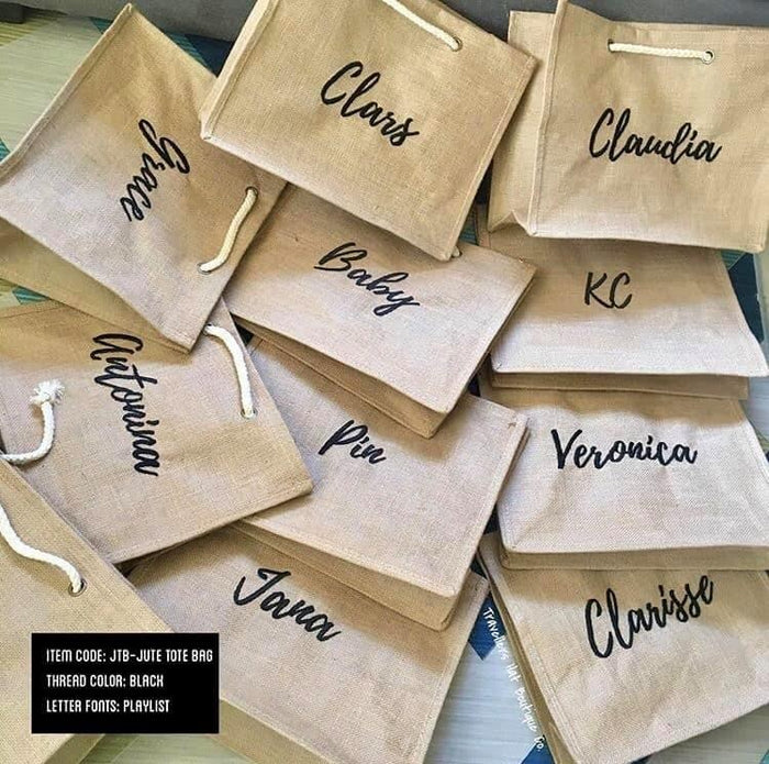 Personalized Jute Bag