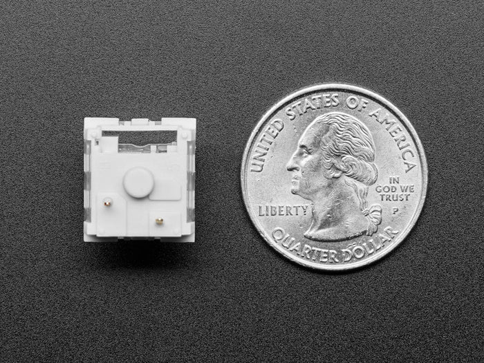 Kailh Mechanical Key Switches - Clicky White - 10 pack (Cherry MX White Compatible) by The Pi Hut - The Pi Hut