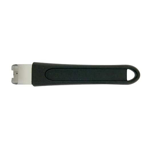 Karaat+ steel koekenpan 24/28 cm zwart bovenaanzicht