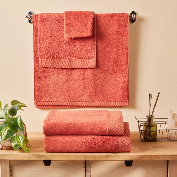 KARACA CHANDLER CORAL MODAL WASHCLOTH 16