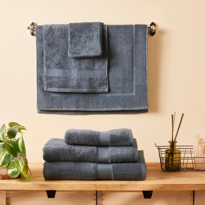 KARACA JOEY TEAL EGYPTIAN COTTON HAND TO