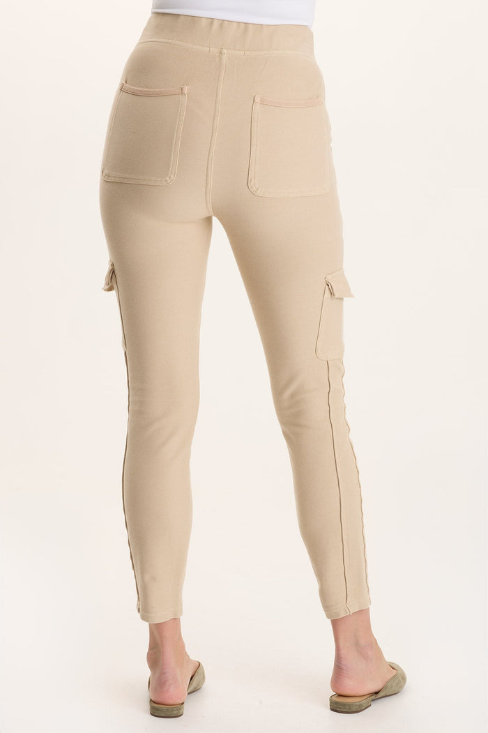 XCVI Keelie Twill Knit Elevated Pocket Legging