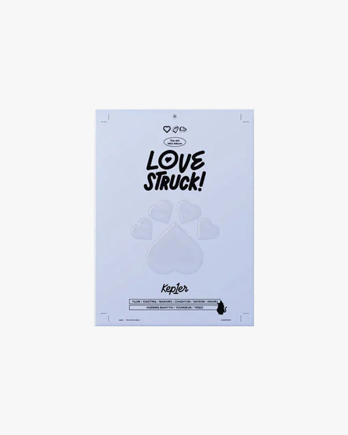Kep1er - LOVESTRUCK! (4TH MINI ALBUM) (3 Versions)