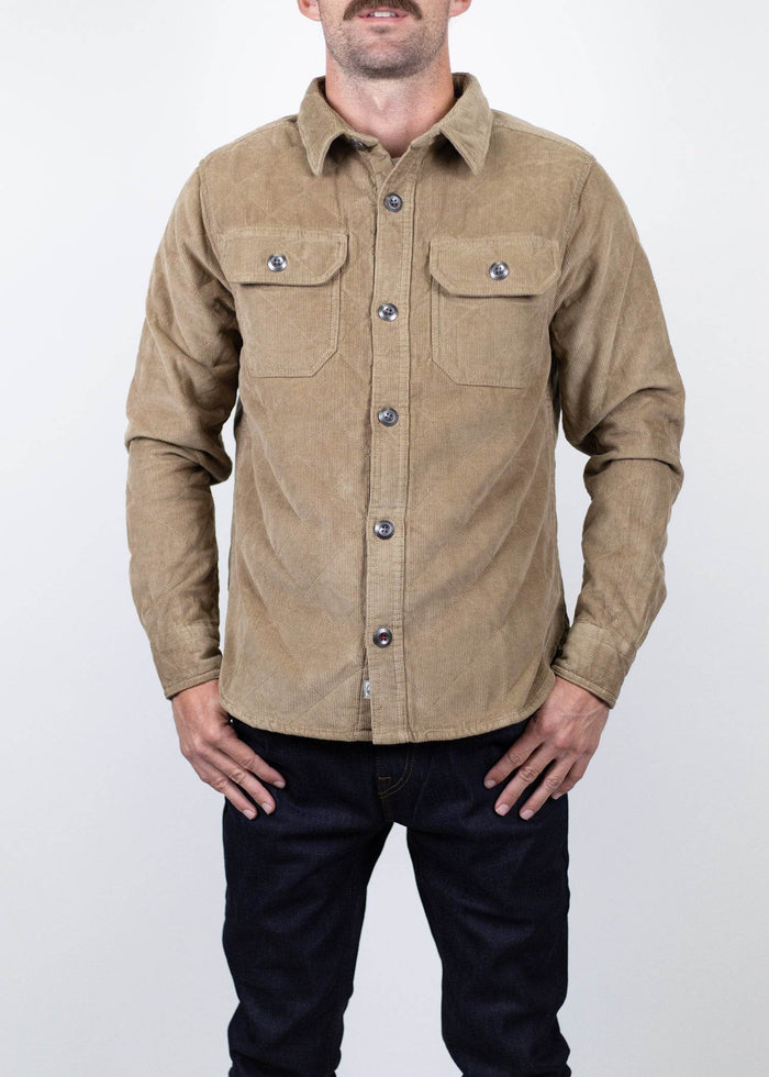 Keystone Corduroy Shirt - Iron & Resin