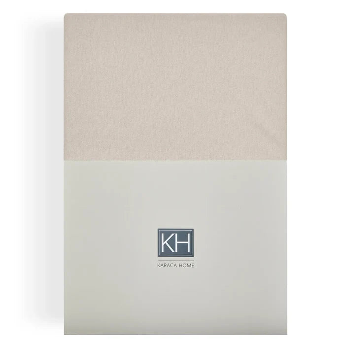 KH JERSEY FITTED SHEET BEIGE DEU (120x20