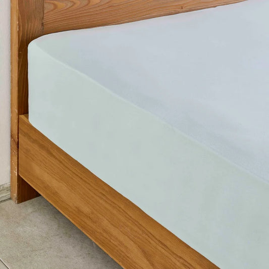 KH JERSEY FITTED SHEET LIGHT, AÇIK MAVİ