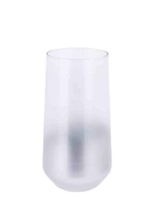 Kitchen Life 470ml Drinking Glass - Silver