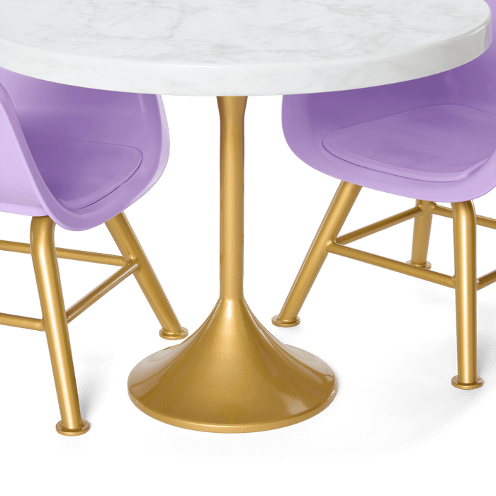 Kitchen Table for Two Set for 18-inch Dolls