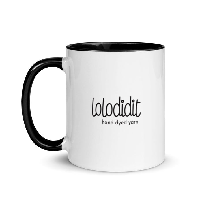 KNIT HAPPENS - Mug with Color Inside