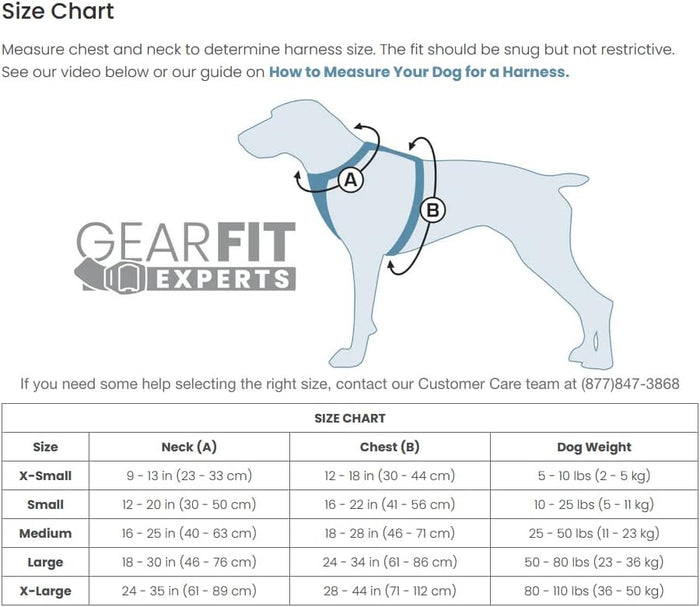 Kurgo TruFit Smart Dog Walking Harness Quick Release Black Medium