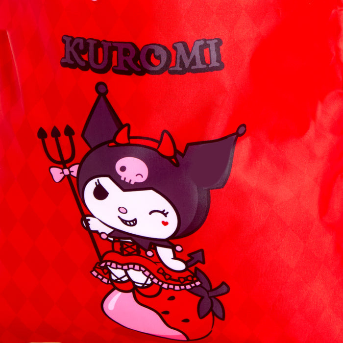 Kuromi Drawstring Backpack (Strawberry Treat Series) Bags NAKAJIMA CORPORATION