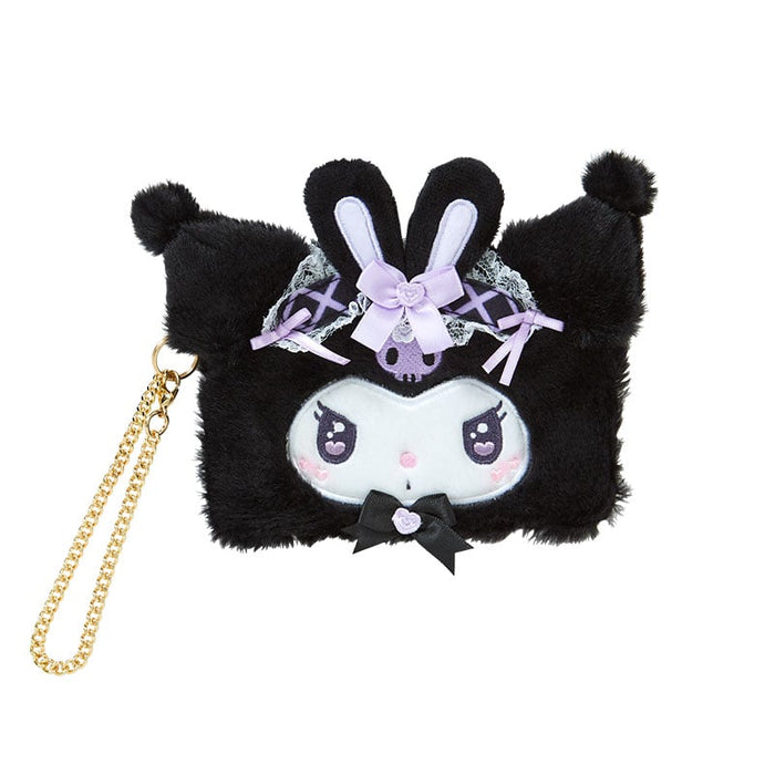 Kuromi Plush Card Case (Ribbon Party Series) Accessory Japan Original