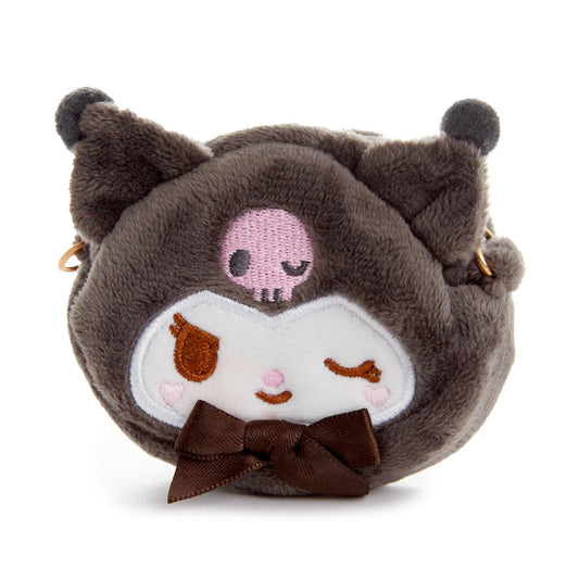 Kuromi Plush Convertible Mini Pouch (Wink Series) Bags Global Original