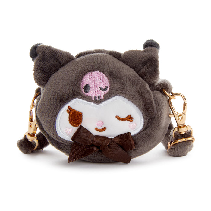 Kuromi Plush Convertible Mini Pouch (Wink Series) Bags Global Original