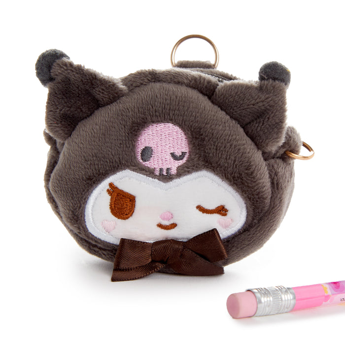 Kuromi Plush Convertible Mini Pouch (Wink Series) Bags Global Original
