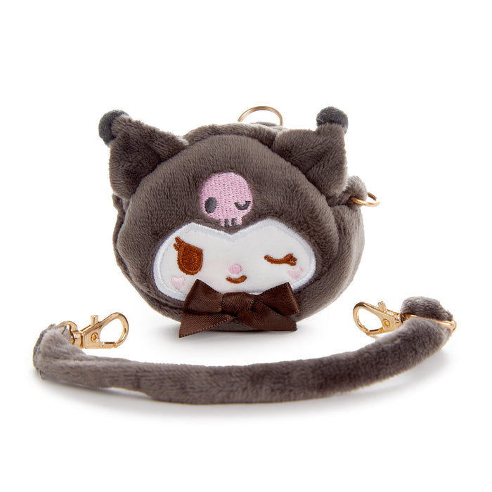 Kuromi Plush Convertible Mini Pouch (Wink Series) Bags Global Original