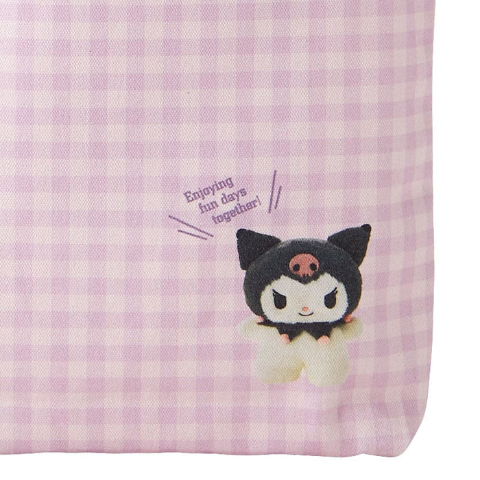 Kuromi Tote Bag (Pitatto Friends Series) Bags Japan Original