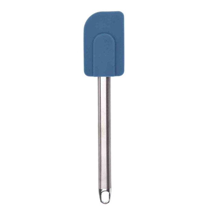 La Cucina Silicone Scraper With Stainless Steel Handle - Blue