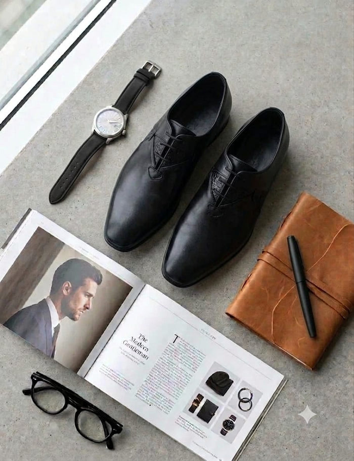 Lace Up Leather Shoes
