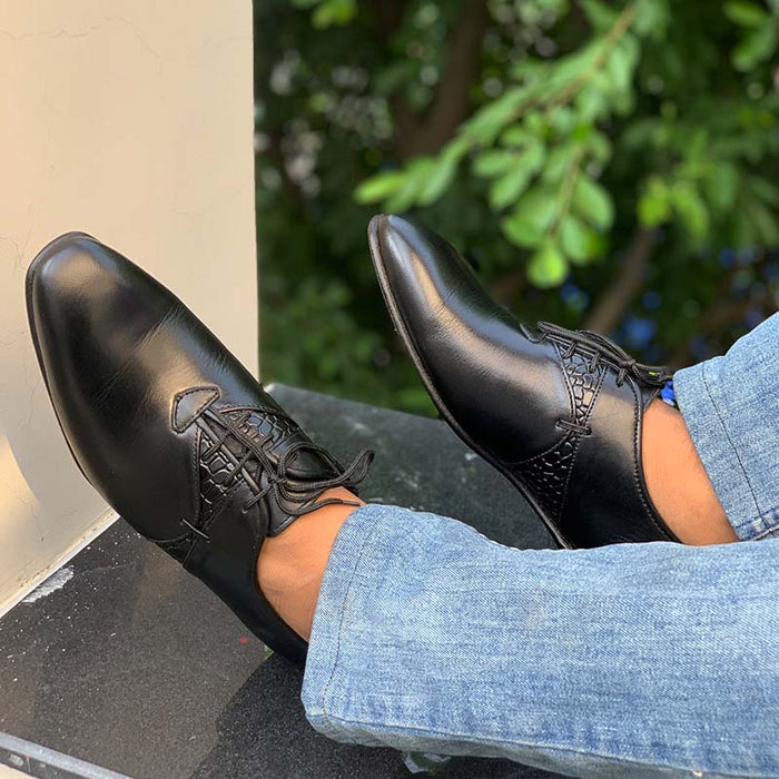 Lace Up Leather Shoes
