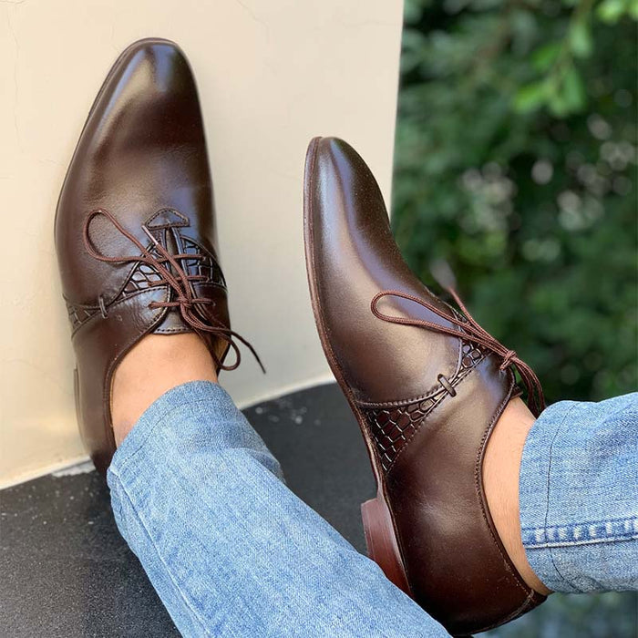 Lace Up Leather Shoes