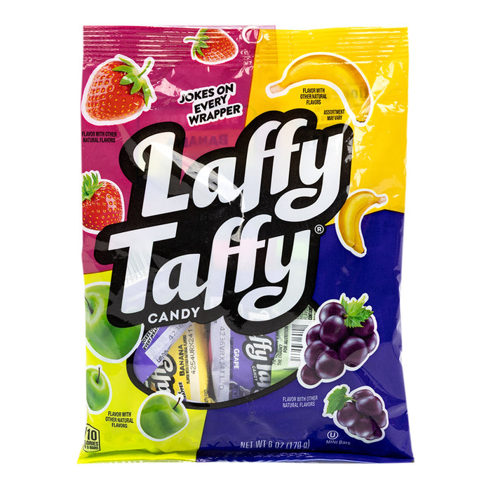Laffy Taffy Peg Bag Candy - 12 Count