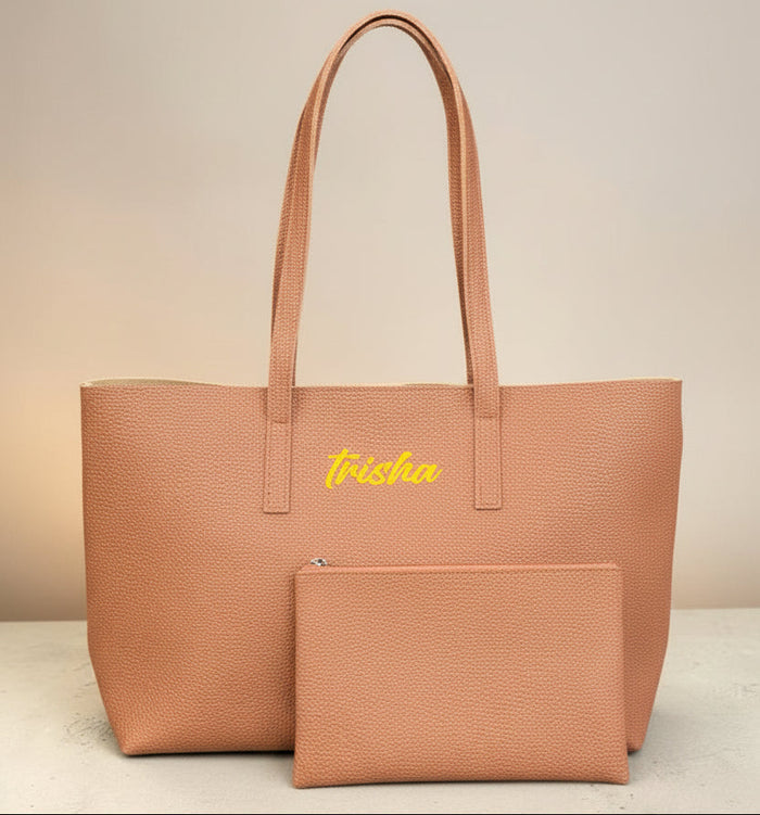 Laptop Leather Handbag