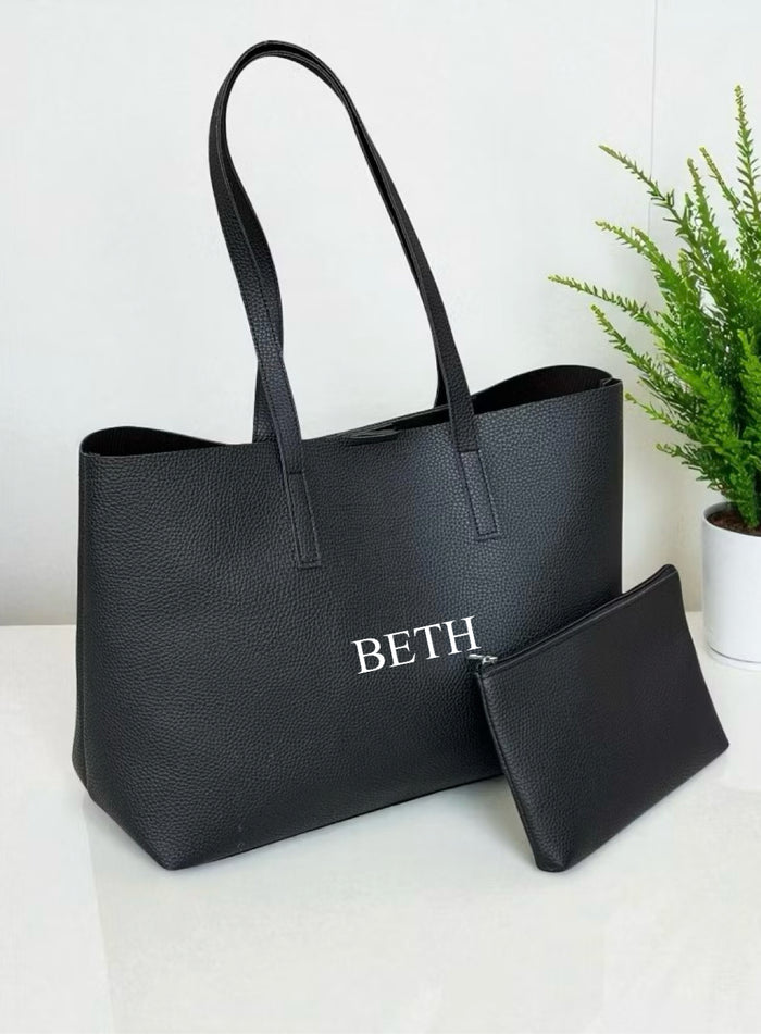 Laptop Leather Handbag