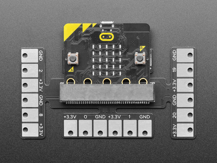 Launchpad Breakout Board for micro:bit and Adafruit CLUE (by Mission Control Lab) [Discontinued] by Adafruit - The Pi Hut