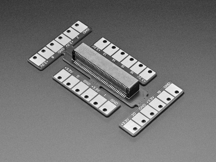 Launchpad Breakout Board for micro:bit and Adafruit CLUE (by Mission Control Lab) [Discontinued] by Adafruit - The Pi Hut
