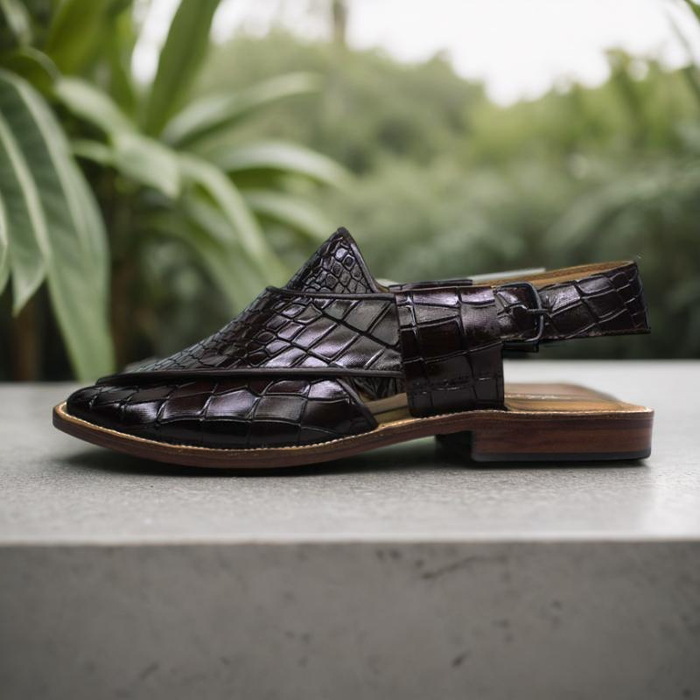 Leather Peshawari
