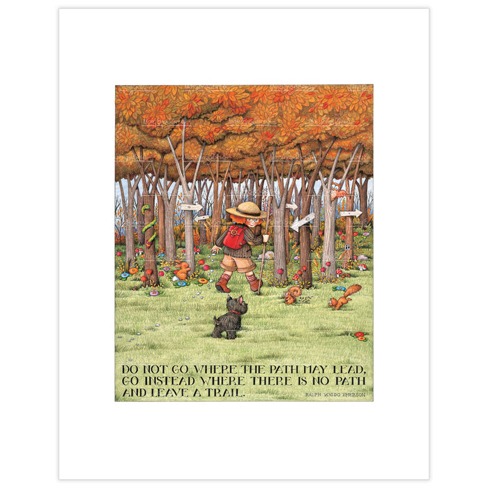Leave a Trail Fine Art Print
