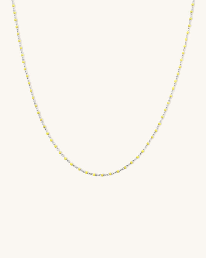 Lemon Candy Chain Necklace