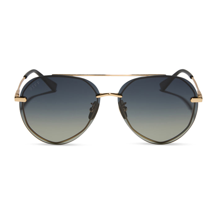 lenox gold and black and grey gradient polarized front