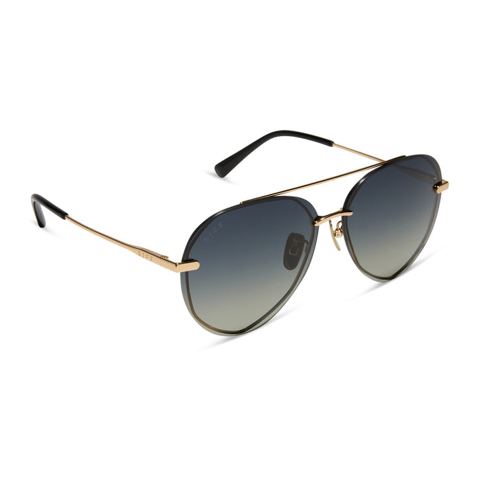 lenox gold and black and grey gradient polarized angle