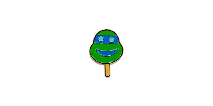 Leonardo Turtle Pop Enamel Pin