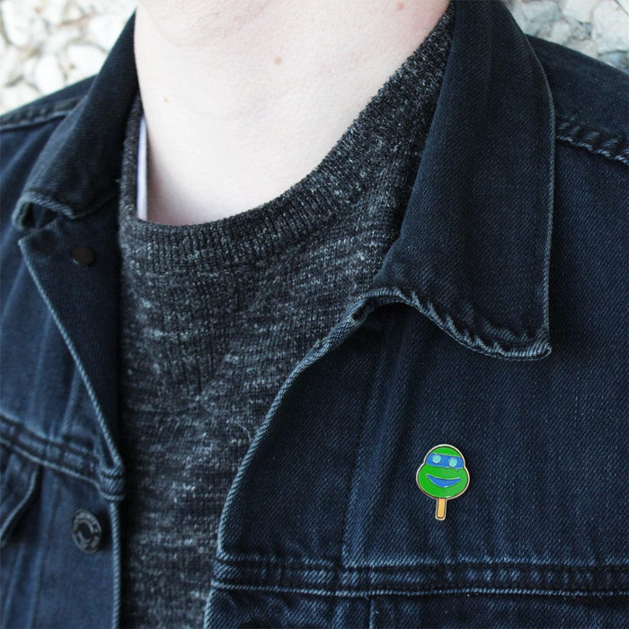 Leonardo Turtle Pop Enamel Pin