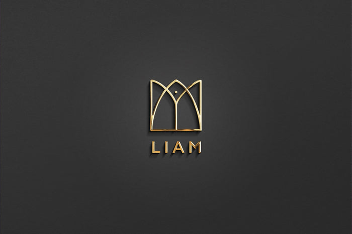 LIAM - Name Logo Design | Instant Download | Premade Logo | Minimalist Design