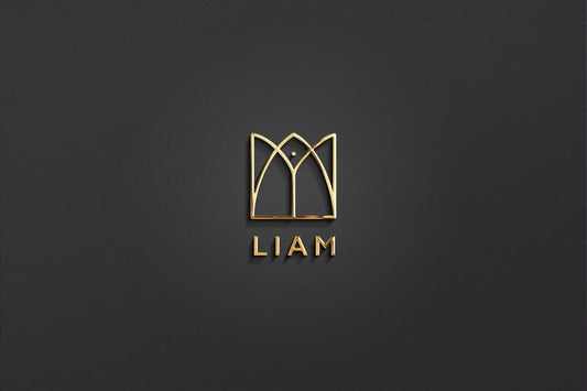 LIAM - Name Logo Design | Instant Download | Premade Logo | Minimalist Design