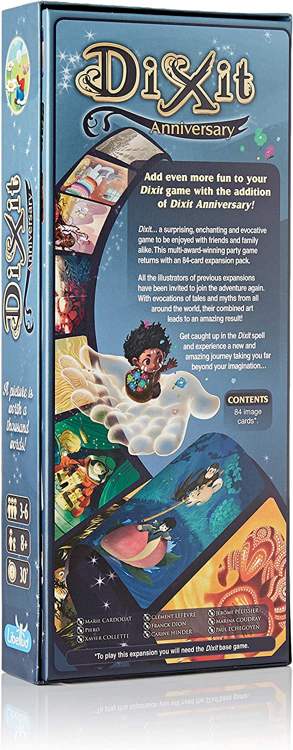 Libellud ASMDIX11EN2 Dixit 10th Anniversary Expansion Mixed Colours