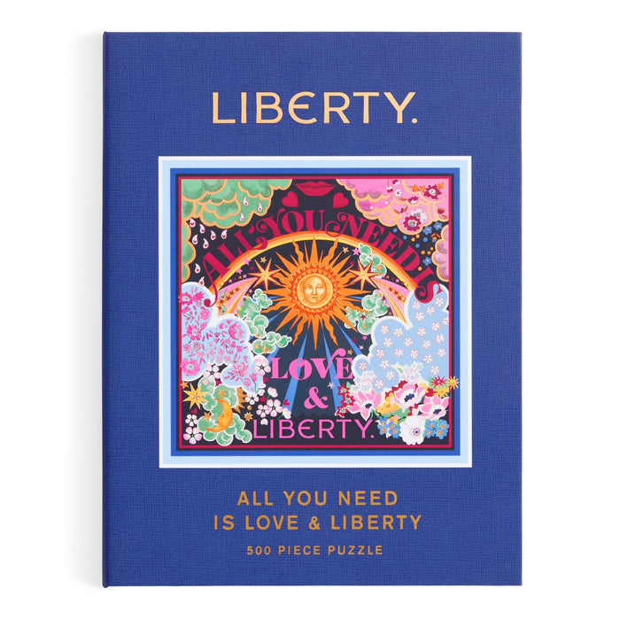 Liberty All You Need is Love 500 Piece Book Puzzle 500 Piece Puzzles Liberty of London Ltd