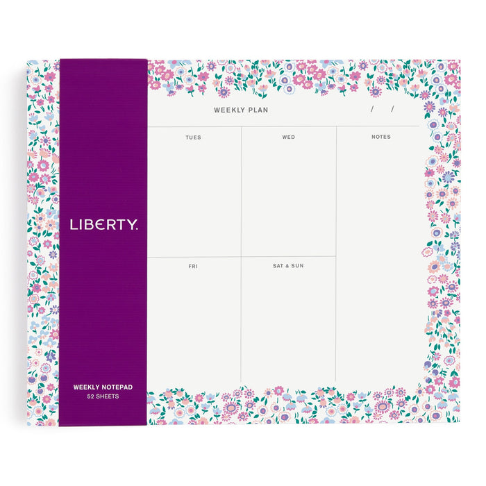 Liberty Cooper Dance Weekly Notepad Planners Liberty of London Ltd