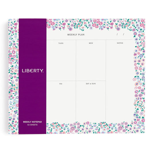 Liberty Cooper Dance Weekly Notepad Planners Liberty of London Ltd