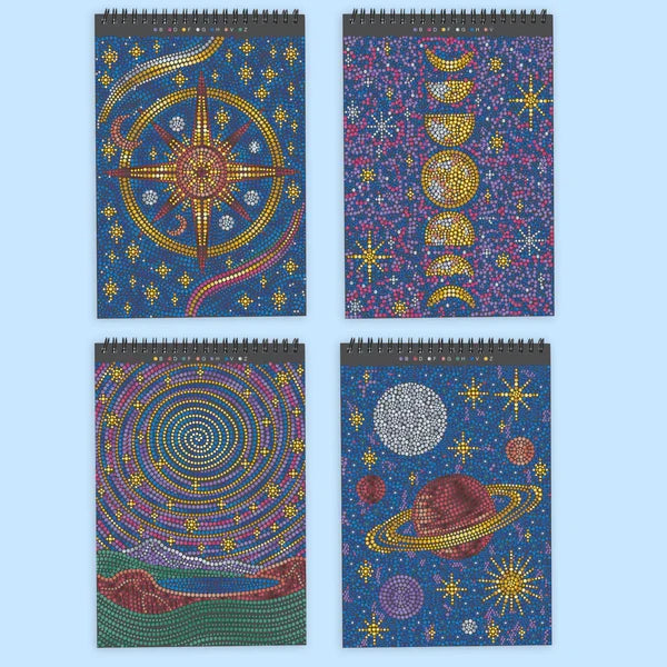 Lifelines FlowArt Dot-By-Letter - Into the Galaxy - Meditative Art