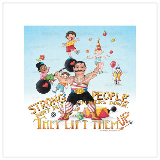 Lift People Up Fine Art Print