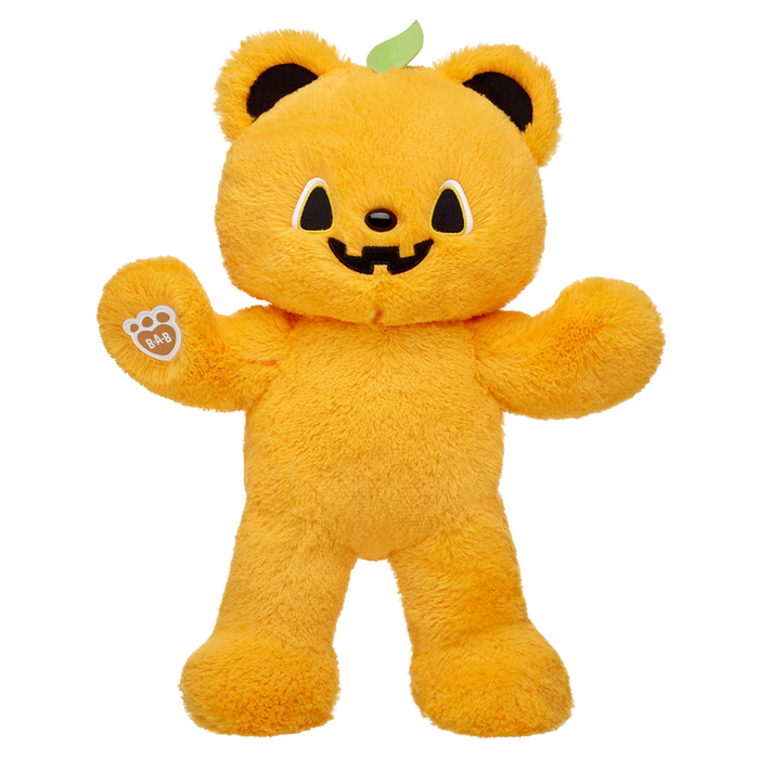 Light-Up Pumpkin Glow Teddy Bear