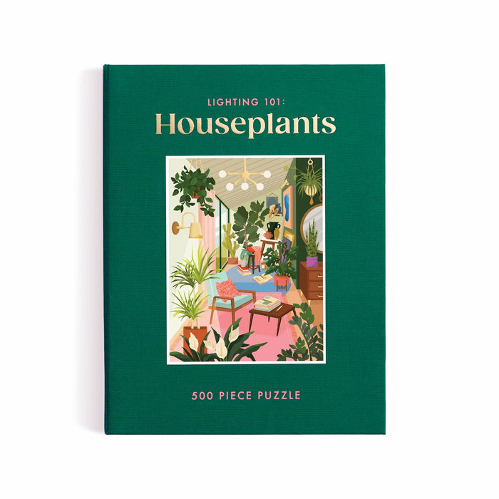 Lighting 101: Houseplants 500 Piece Book Puzzle EUREKARTStudio